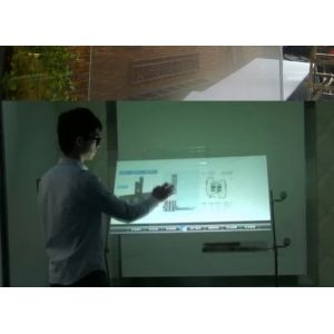 Flat Surface Single Side 4mm Digital Billboards Non Glare Glass