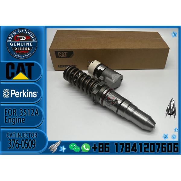 Buy Common rail injector fuel injecto 376-0509 386-1752 20R3483 for 3512B Excavator 3512C 3516B 3516C at wholesale prices