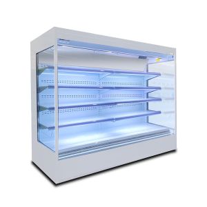 Energy Saving Glass Door Multideck Open Chiller For Supermarket Projects