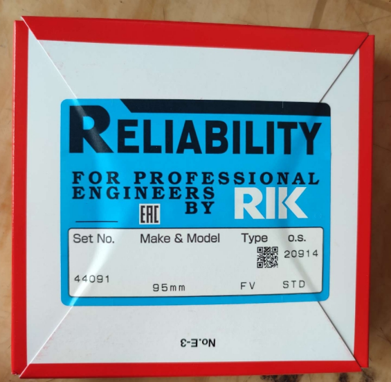 Buy 95mm RIK Ring Set for Isuzu 6WF1 Nissan RF8 air compressor at wholesale prices