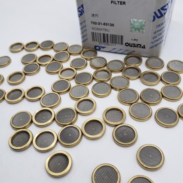 Buy 702-21-53120 Excavator Accessory Oil Filter For KOMATSU PC220 PC290 PC350 PC400 at wholesale prices
