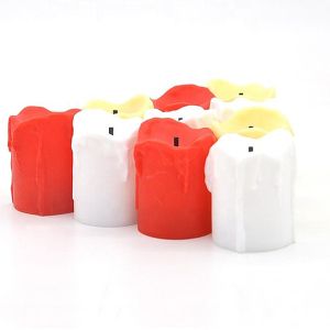 Home Decoration Ip20 Candle Powered Led Light Flameless Smokeless Safety