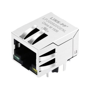 Gigabit RJ45 Socket JD0-0001NL PulseJack CONN Rj45 1x1 1000M 1:1 TU