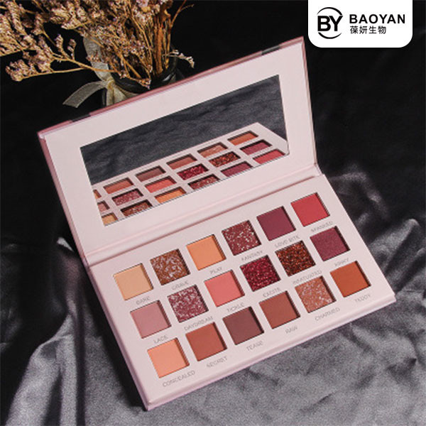 Buy 18 Colors High Pigmented Eyeshadow Palette Cruelty Free Mineral Ingredient at wholesale prices