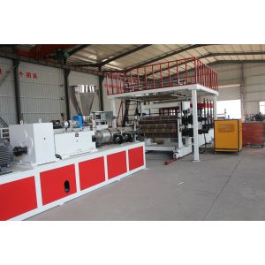 1220mm Sheet Width Plastic Plate Extruder with High Output Capacity