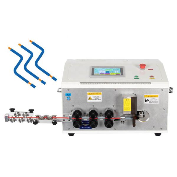 Buy CX-08D Automatic Wire Cable Cut Strip Bending Machine Up To 5m at wholesale prices