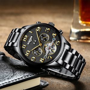Fashion Automatic Mechanical Watch 20 Mm Band Width Buckle Clasp