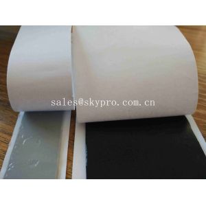 Pure Molded Rubber Products Butyl Rubber Tape For Lapping Between Steel Plates