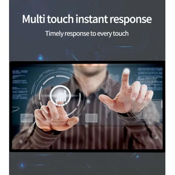 55inch 3.5mm Bezel Wall Mount Lcd Display For Shop