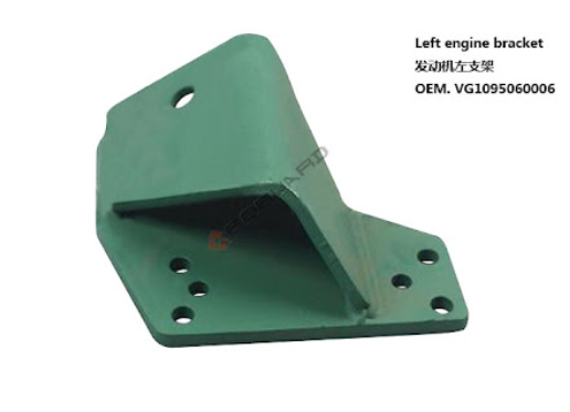 Genuine OEM Sinotruk Howo A7 Engine Left/Right Front Bracket