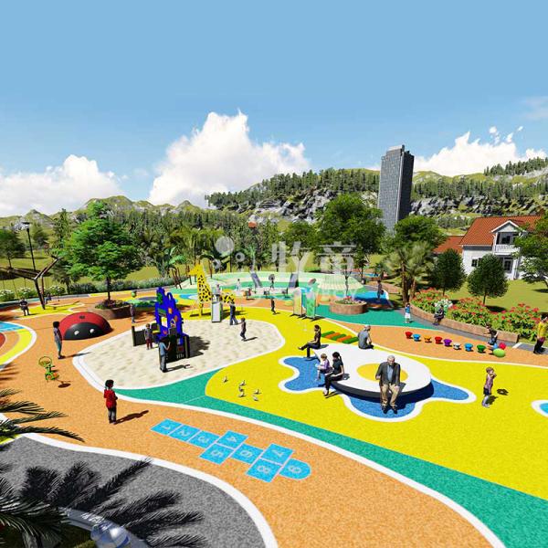 China factory offer Outdoor play structure playground customized design for landscape