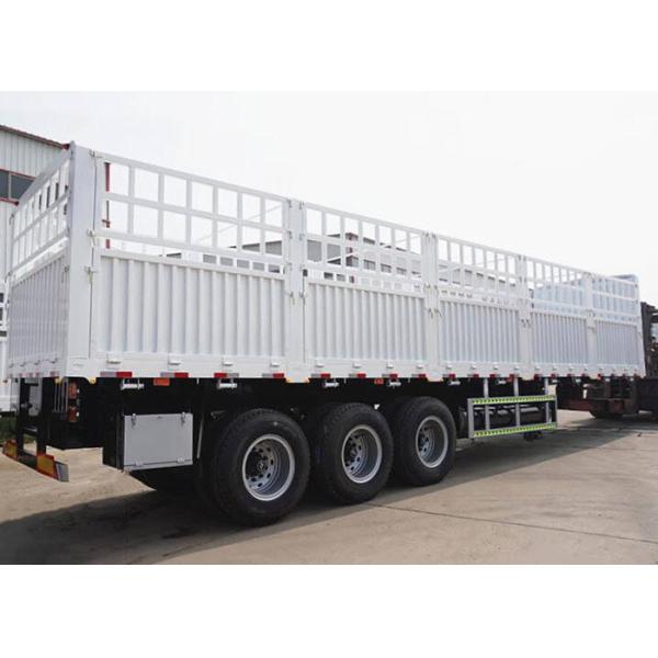 Buy Customized Air Suspension Fence Trailer For Heavy Duty Cargo Truck at wholesale prices