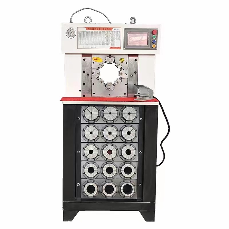 CBK-120 Large Range Ac Pipe Crimping Machine 6-76mm Air Con Hose Crimper