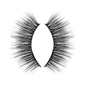 2 Pairs Fluffy Lightweight Silk False Lashes With Natural Looking