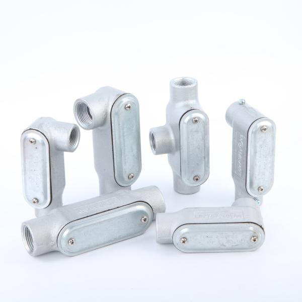 Buy 3" 4" Malleable Iron Rigid Electrical Conduit Body LR LB LL C T 7 Series at wholesale prices