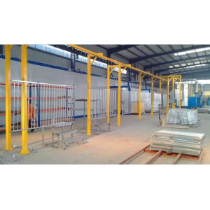 2400mm Width Galvanized Steel Spear Top Garrison Fence Panel/Steel Picket