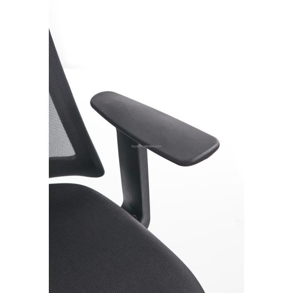 Metal Type Stainless Steel Office Computer Chair with Lumbar Support and Revolving Design