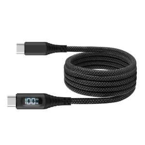 AstroThread Magnetic Power Cable - Space-Grade Materials with OLED Diagnostics