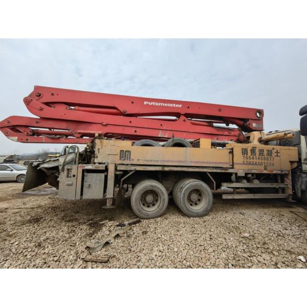 2007 Putzmeister Concrete Boom Pump Used Heavy Equipment