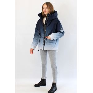 FODARLLOY Short Winter Puffer Jacket Ladies Warm Hooded Cotton Padded Clothes