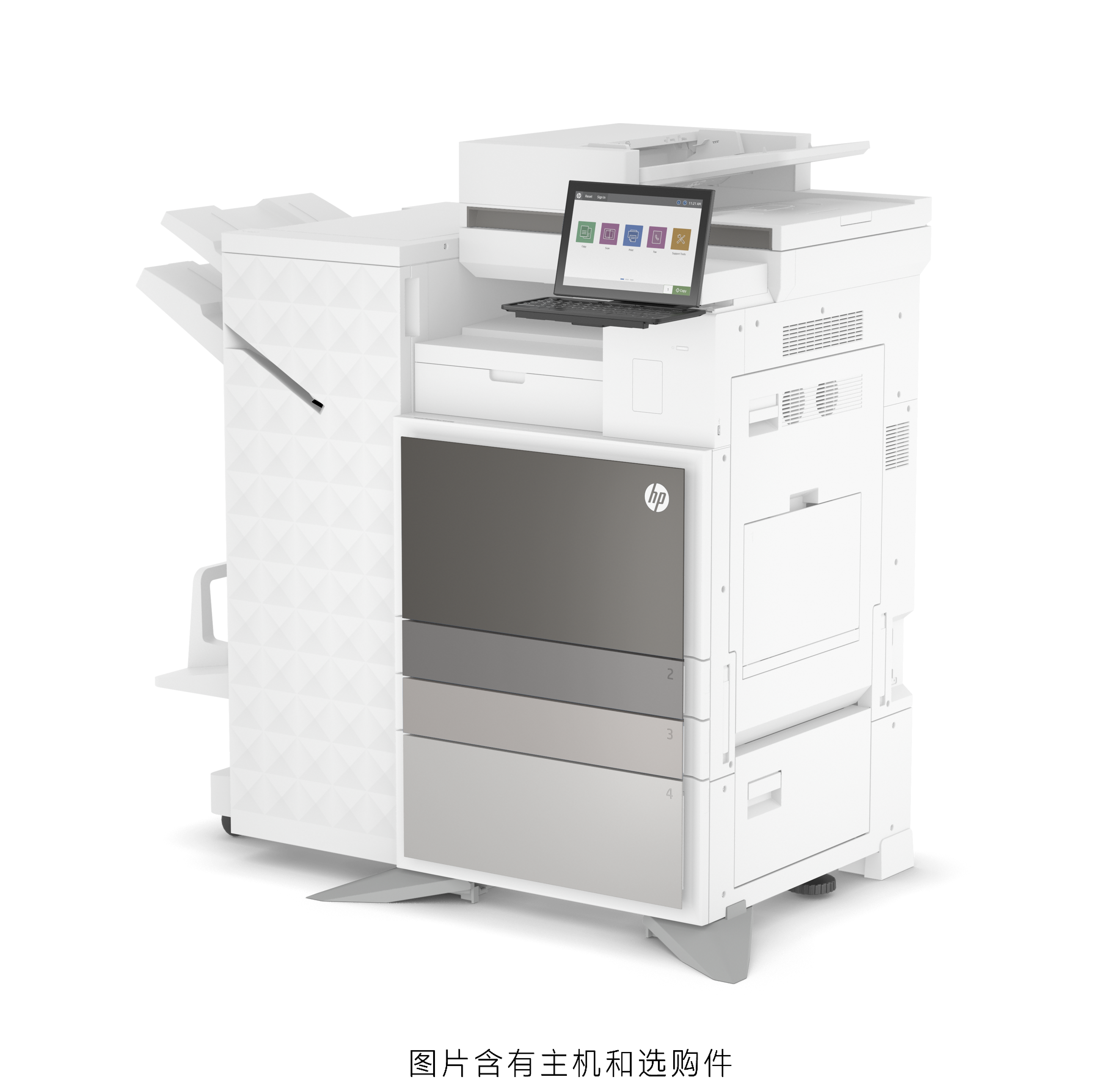 HP LaserJet MGD MFP E73130dn/E73140dn Paper Printer Single Color Automatic Grade New