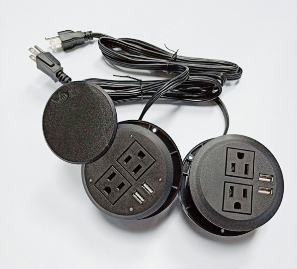 Home Creative Desktop Wall Power Socket US Standard With USB Interface