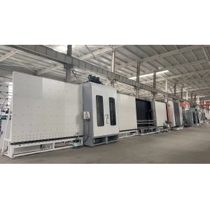 Air Float Insulating Glass Production Line With Gas Filling And Online Displayed