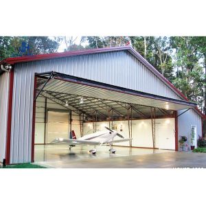 Affordable Prefab Steel Structure Aircraft Hangar with ISO9001 2008/CE/BV