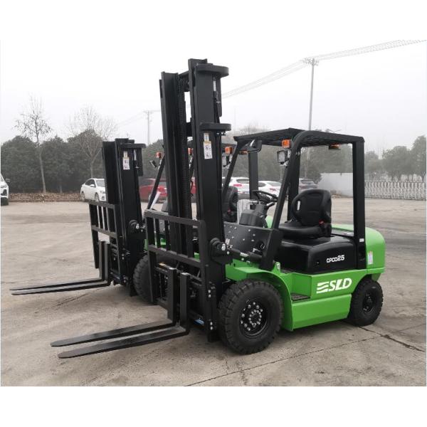 Low Mast 3m / High Mast 5m 2.5 Ton Diesel Forklift Truck