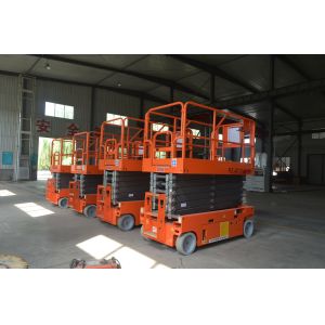 10m Battery Driven Self Propelled Electric Scissor Lift