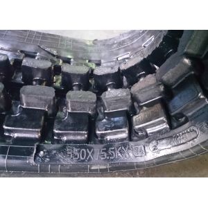 Yanmar Replacement Excavator Rubber Tracks 74 Link Adjustable Length