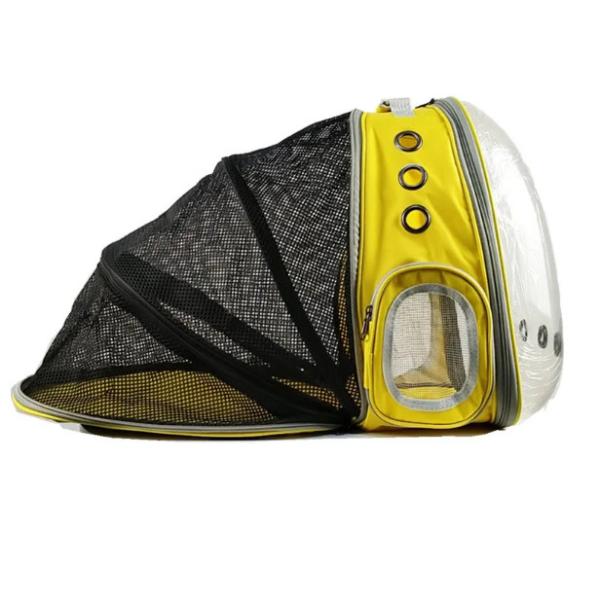 Buy Expandable Cat Capsule Backpack Transparent Dog Bubble Backpack at wholesale prices