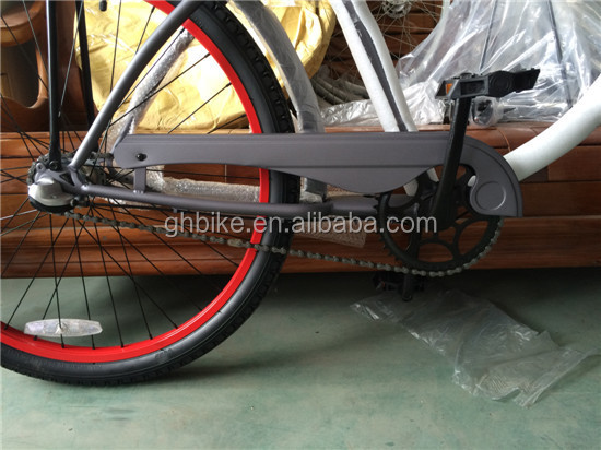 City Bicycle Gloss Weight 19kg Steel Fork Beach Cruiser Bike for Urban Riding