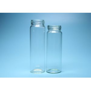 Clear or Brown Screw Neck Glass Vial