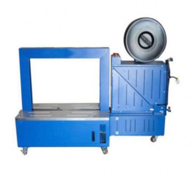 Buy Vertical Fully Automatic Pallet Strapping Machine 3770*670*1450mm 4KW Power at wholesale prices
