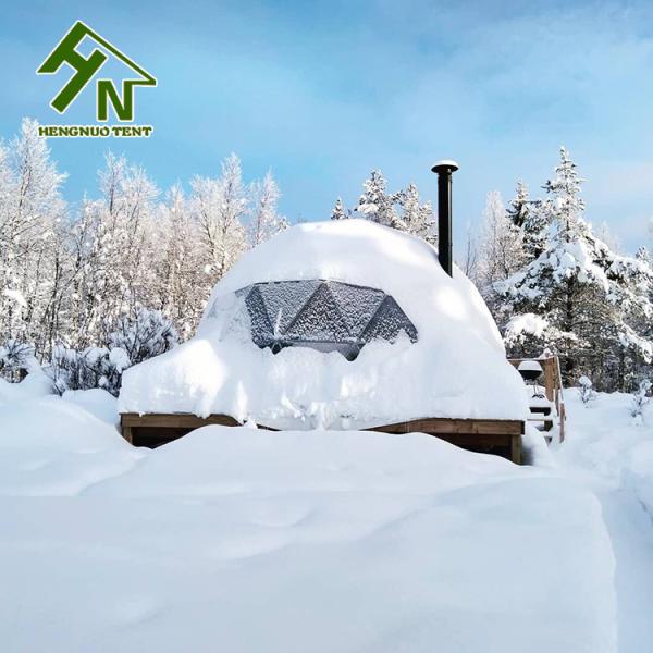 Buy Strong snow load hotel geodesic dome tent at wholesale prices