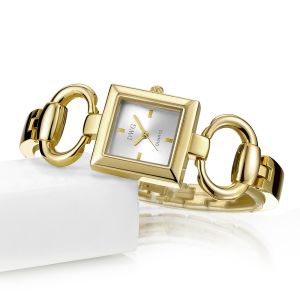 Rose Gold Quartz Pc21 Ladies Fashion Watches Luxury Diamond Wristwatch