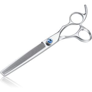 Quality Forged Steel Salon 30 Teeth Sharp Dog Hair Trimming Scissors for sale