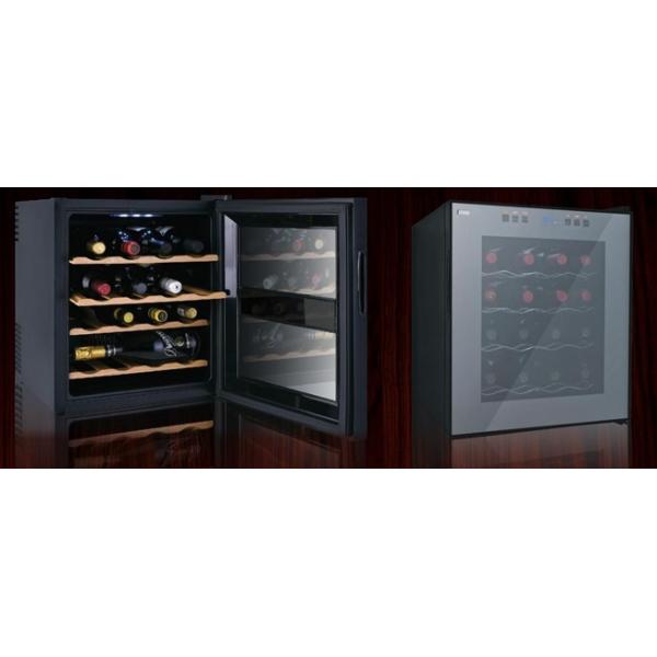 16 Bottles 48L Wine Cooler Single Zone (Thermoelectric Wine Cooler Wine Cellar)