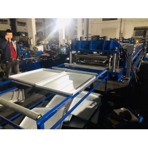 Supermarket Shelf Panel Rolling Forming Machine 380V