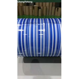 Stripe Pattern Printed Stainless Steel Sheet Roll Weight ≤8T Yield Strength 240