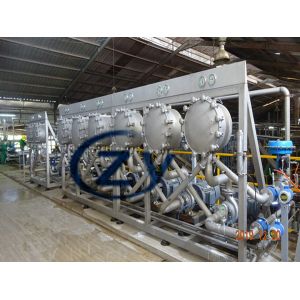 2t/H Hydrocyclone Sweet Potato Starch Machine Emulsion Degreasing