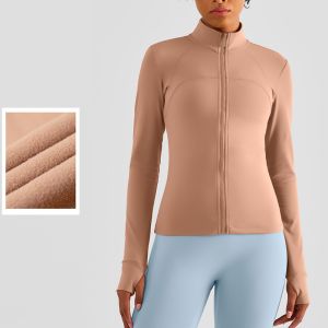 China Zipper Warm Horse Riding Tops Winter Plush Equestrian Jacket on sale