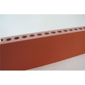 Red Exterior Wall Covering Materials For Terracotta Rainscreen Cladding System