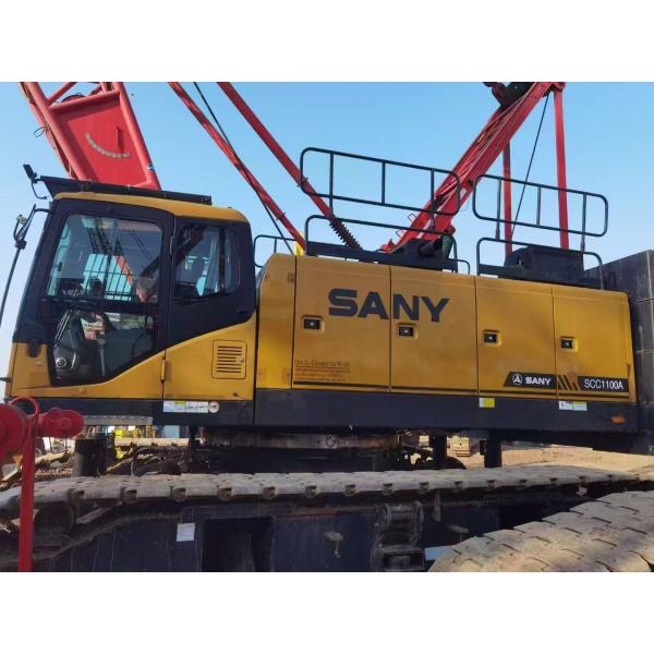 Buy Safe Operation Energy Efficient 110 Ton Lattice Boom Crane For Sale at wholesale prices