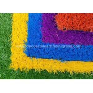 10mm 15mm 20mm Playground Colored Artificial Turf 10550/SQM
