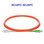 850nm SC/UPC~SC/APC Fiber Patch Cord Multi Mode OS2 LSZH