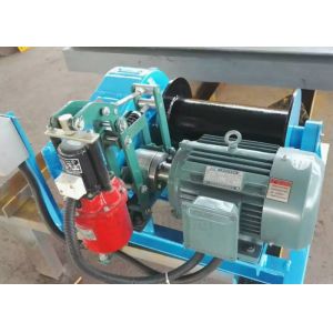 Fast speed material handling wire rope pulling automobile winch