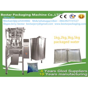 Automatic Liquid Packing Machine bestar packaging machine 1L pouch water packing