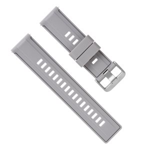Luxury Replacement 22mm Silicone Rubber Watch Strap Bands ROHS Certificate